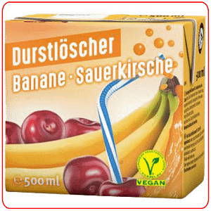 products 111. durstlöscher kirsch & banane 0.5l