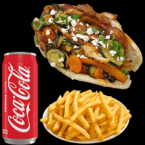 products 30. menü döner mit cola und pommes